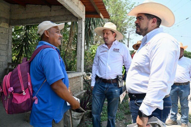 Zenyazen Escobar legislará para atender crisis de escasez de agua en Amatlán