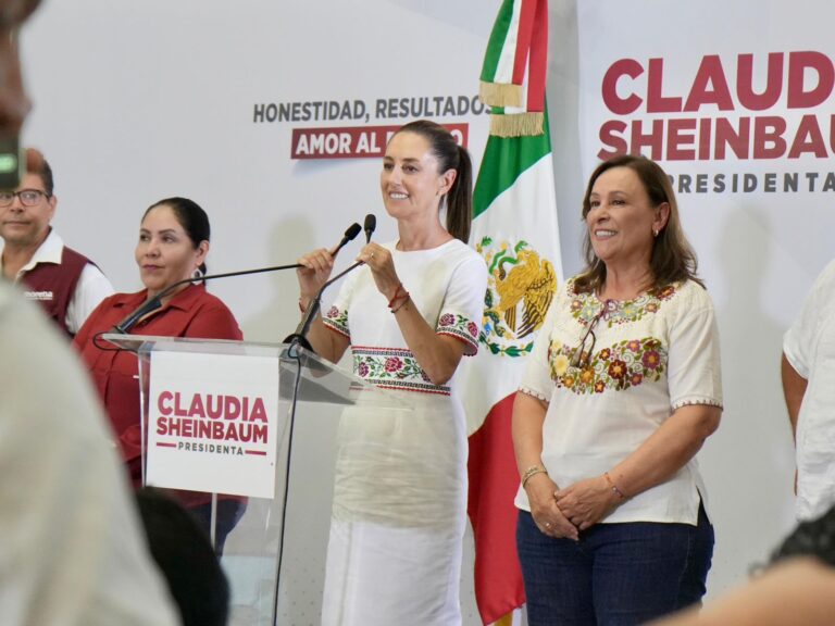 ANUNCIAN CLAUDIA SHEINBAUM Y ROCÍO NAHLE PROYECTO DE DISTRIBUIDOR VIAL AL RECINTO PORTUARIO Y PUENTE EN BOCA DEL RÍO.