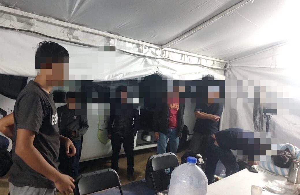 Resguardan 125 migrantes