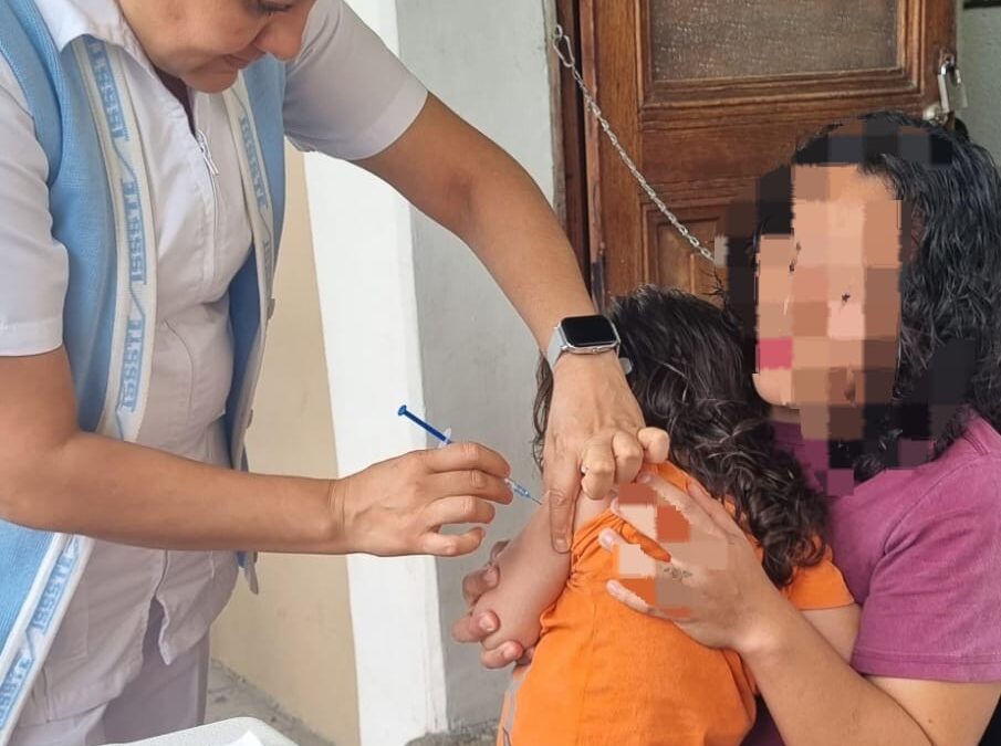 Llaman a completar esquemas de vacunación para prevenir el sarampión