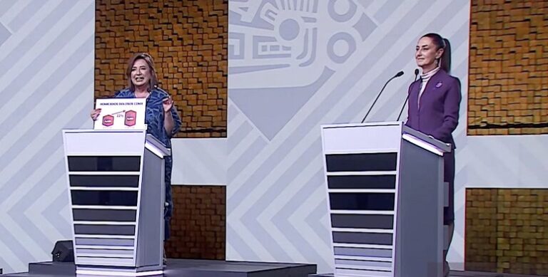 En 3 debates electorales, ninguna candidata acertó en agendas de mujeres.