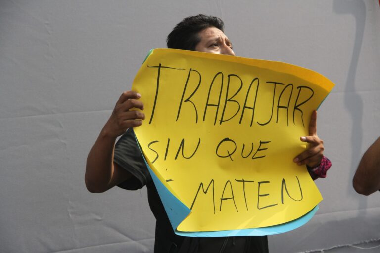 Jorge Sánchez, hijo de periodista asesinado exigió a Cuitláhuac García los atendiera.