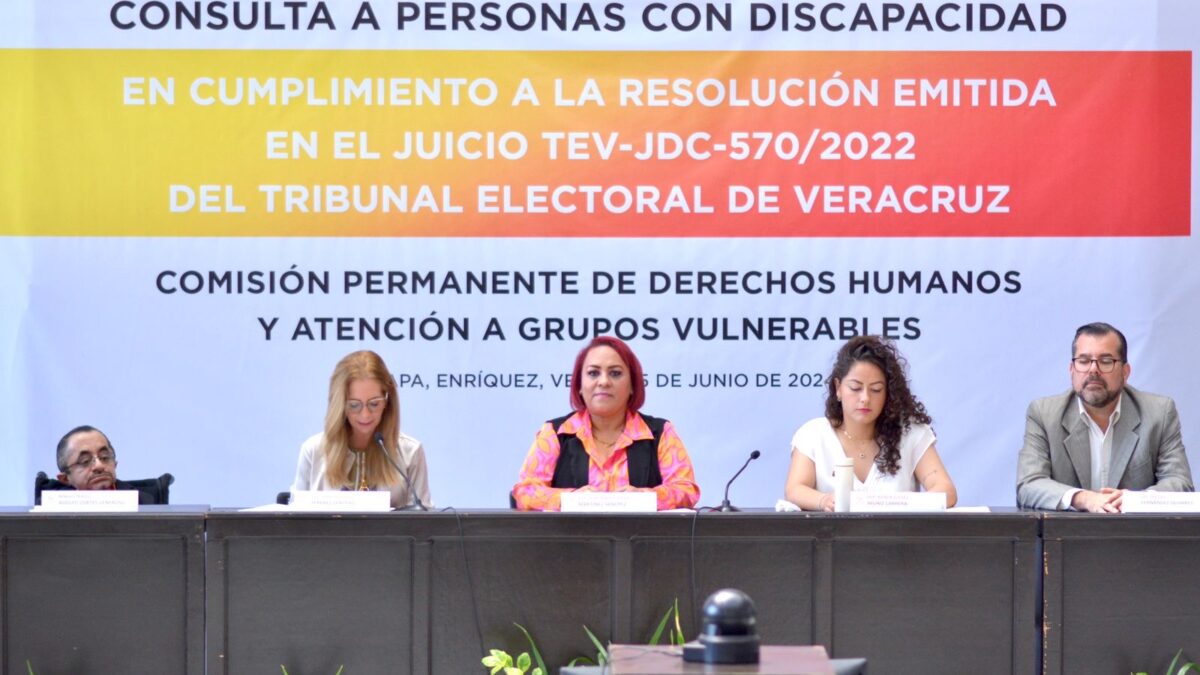 Realiza Congreso foros consultivos dirigidos a personas con discapacidad