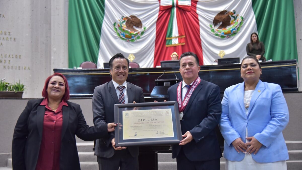 Entrega Congreso Medalla al Mérito por la Defensa y Mejora del Medio Ambiente 2024