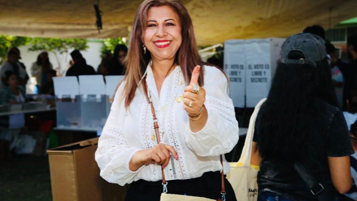 En Cuautitlán, Juanita Carrillo Luna confía en una auténtica democracia
