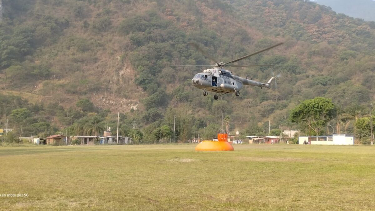 REINICIAN OPERACIONES AÉREAS EN INCENDIO DE TLILALPAN.