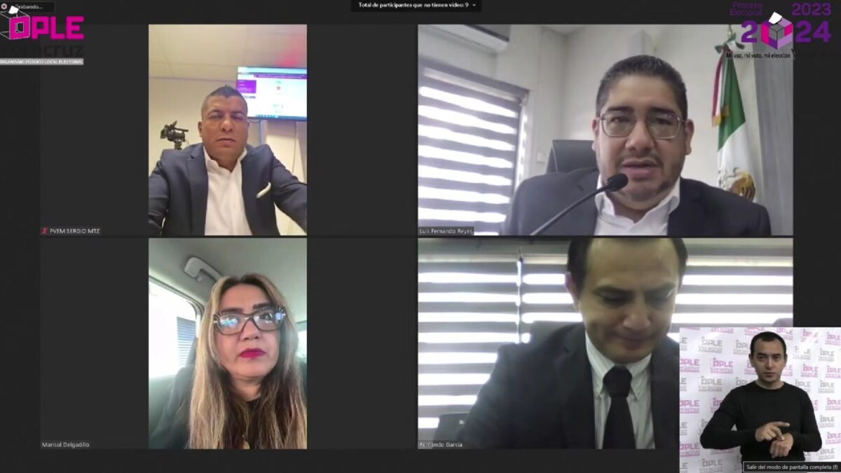 Concluyen cómputos del OPLE Veracruz de diputaciones locales