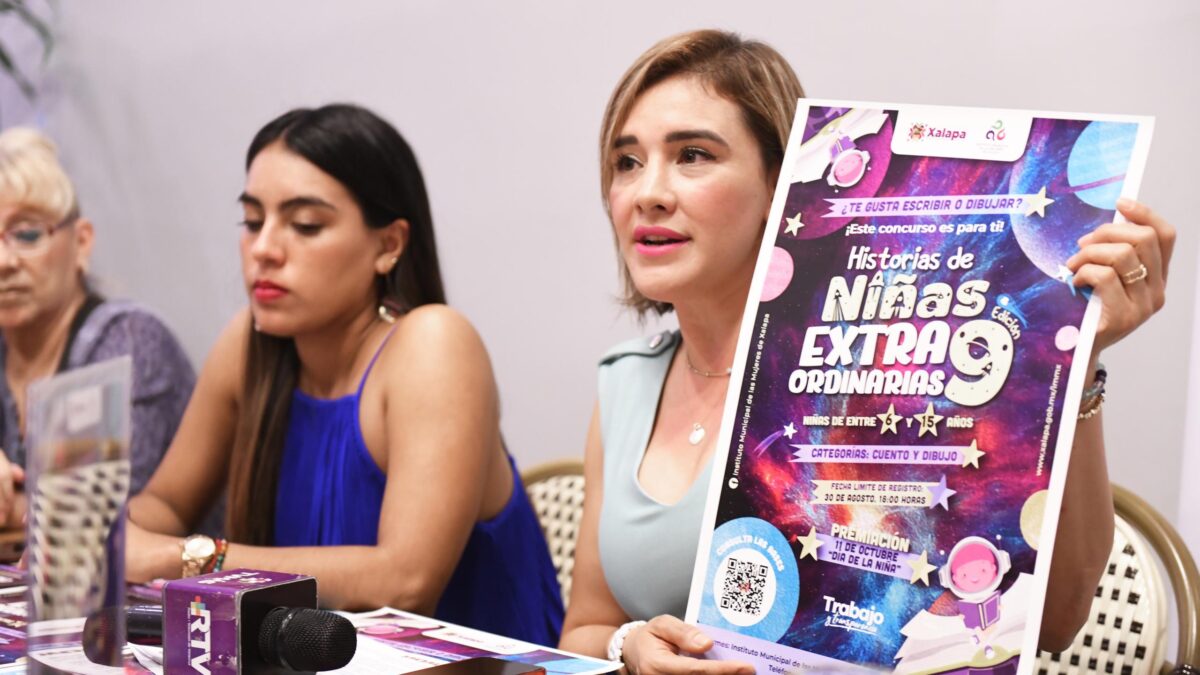 Convoca IMMX a concurso “Historias de Niñas Extraordinarias 9” #Xalapa