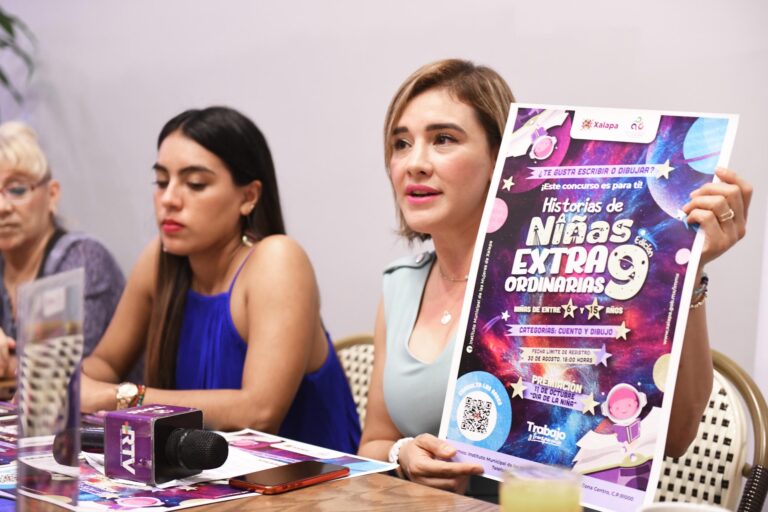 Convoca IMMX a concurso “Historias de Niñas Extraordinarias 9” #Xalapa