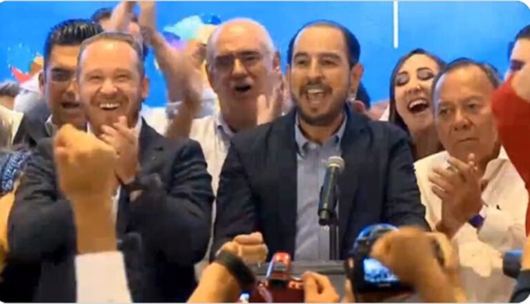 Marko Cortés proclama el triunfo de Pepe Yunes en #Veracruz #Video