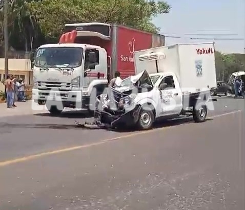 CHOCA YAKULERO EN DESVIACIÓNA YANGA.