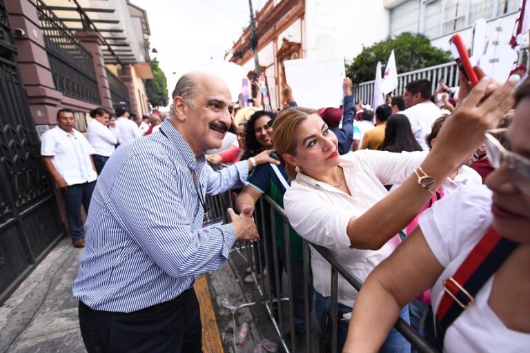 Reconoce Ricardo Ahued trabajo de Gobernadora Electa Rocío Nahle #Veracruz