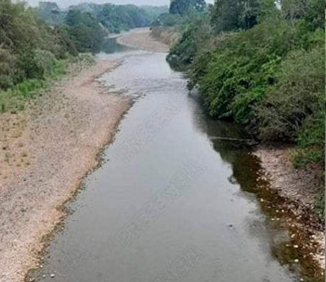 URGE DRAGAR Y SANEAR RÍOS; Y “SOBRETODO TENGAN AGUA” .