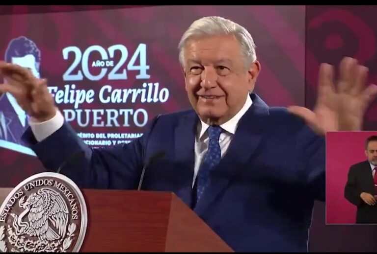 Que siempre no. Dice AMLO que si regresaría a la vida Pública.