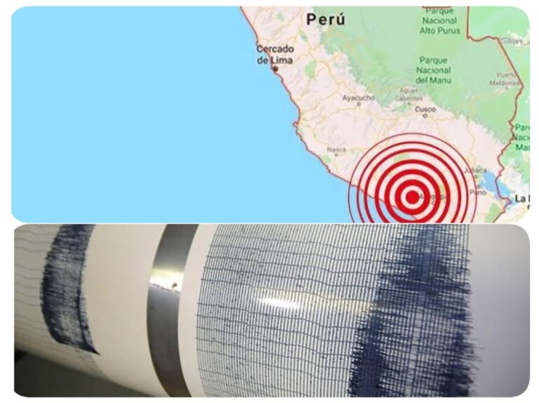 TERREMOTO DE 7,2 CON EPICENTRO EN AREQUIPA, PERÚ, DEJA AL MENOS 8 PERSONAS HERIDAS Y AFECTACIONES ENNCASAS Y CORTES DE ENERGÍA ELÉCTRICA.