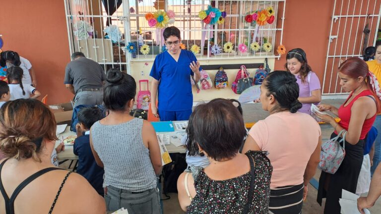 Llega el programa “Fiesta por la salud” al preescolar “Mario Moreno” en Córdoba
