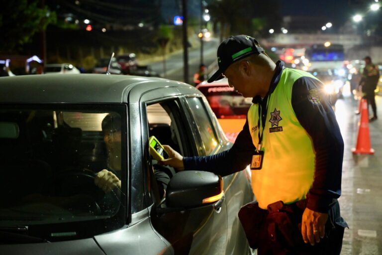 Aplican operativo de alcoholímetro en Córdoba el fin de semana