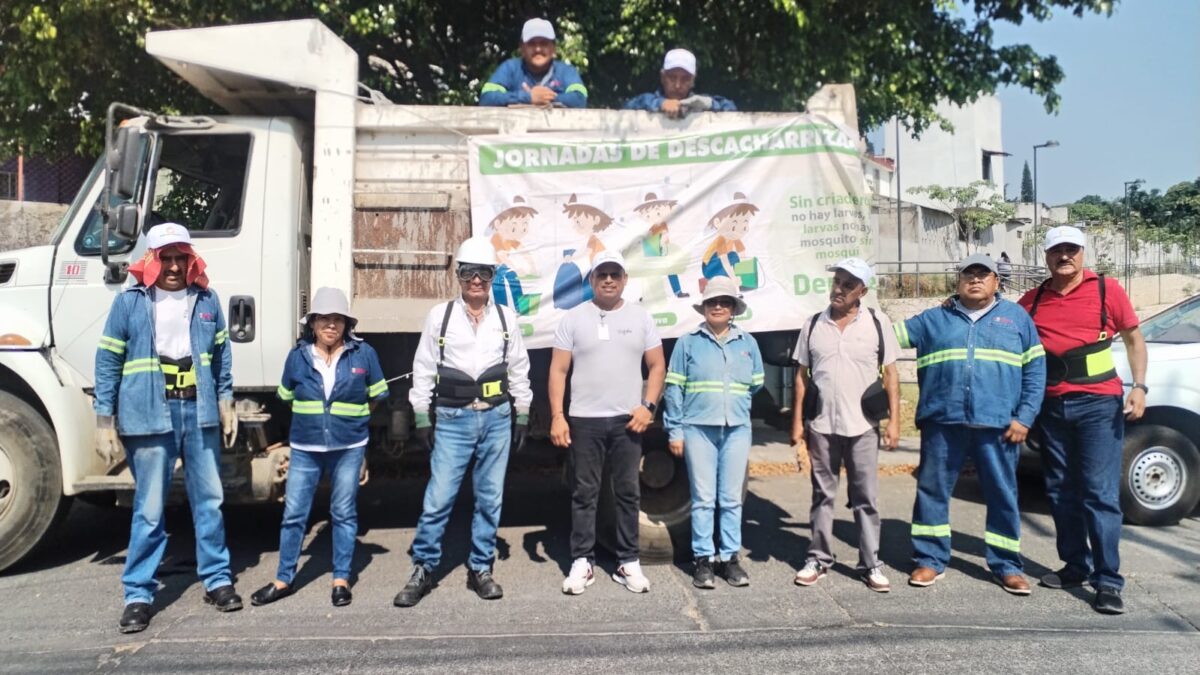 Concluye primera etapa de la campaña de descacharrización en Córdoba