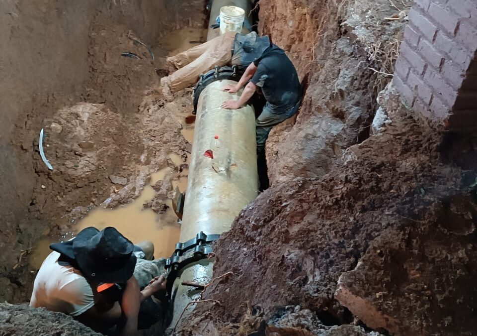 Concluyen reparación de acueducto y se reactiva el servicio de agua potable en Córdoba