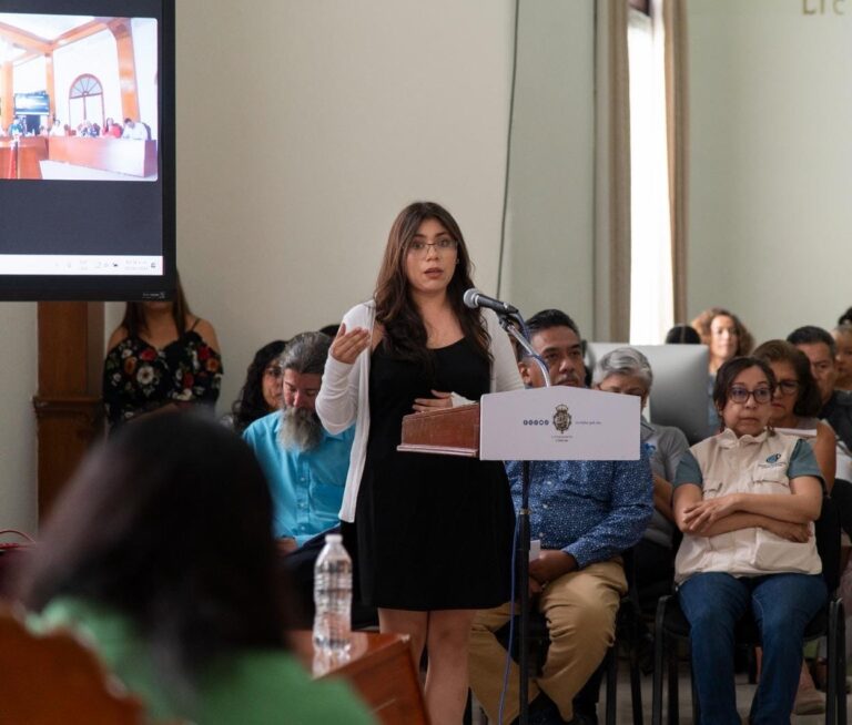 Entregan ciudadanos propuestas en pro del medio ambiente en sesión de cabildo abierto