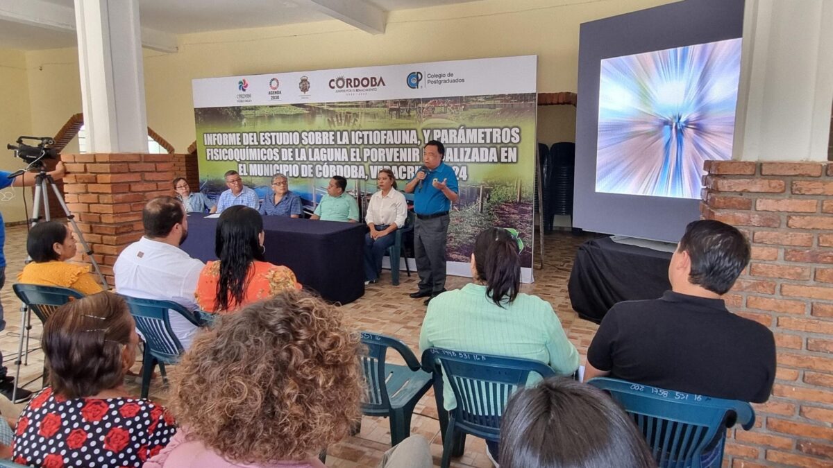 Entregan académicos resultado de estudios realizados a la Laguna del Porvenir