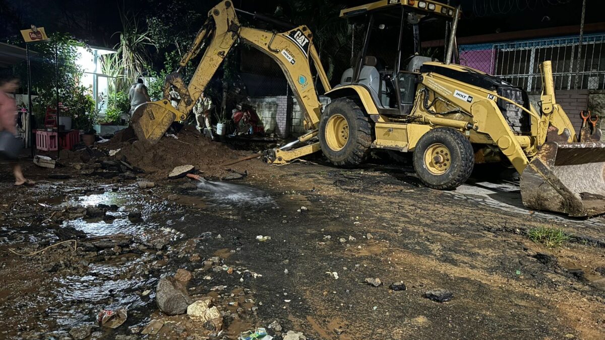 Ruptura de acueducto en Fortín ocasiona suspensión del servicio de agua potable en Córdoba