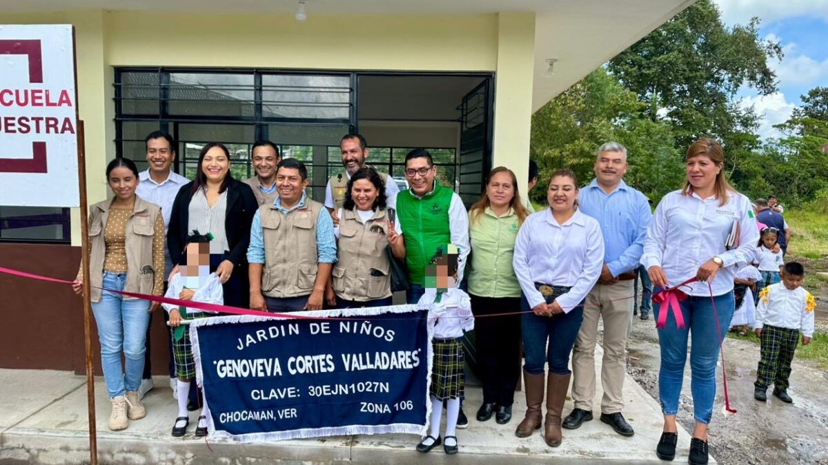 Realizan inauguración de aula del programa “La escuela es nuestra”