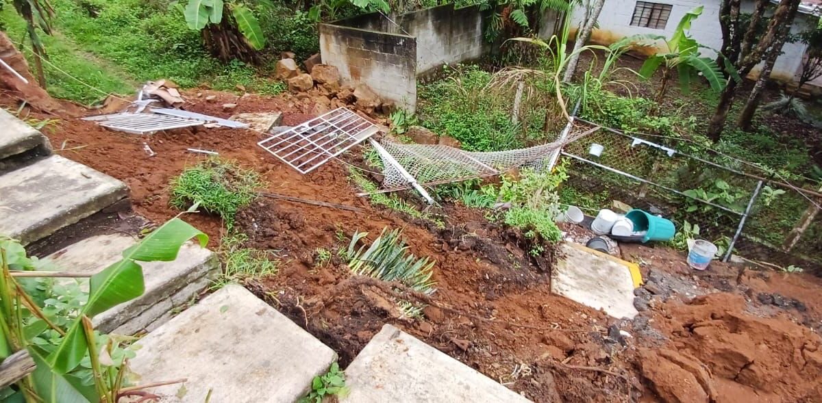 Lluvia deja severas afectaciones en zona centro
