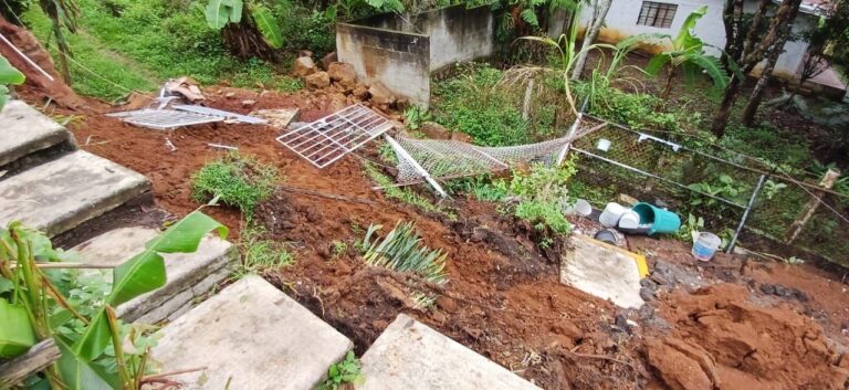 Lluvia deja severas afectaciones en zona centro