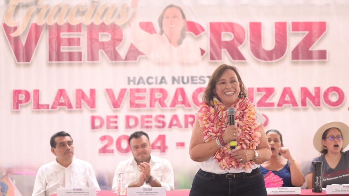 CONSOLIDAREMOS LA CUARTA TRANSFORMACIÓN EN VERACRUZ AFIRMÓ ROCÍO NAHLE
