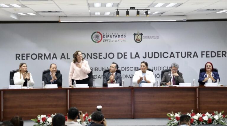 REFORMA AL PODER JUDICIAL DEBE SER TRANSPARENTE Y SOCIAL: ROCÍO NAHLE