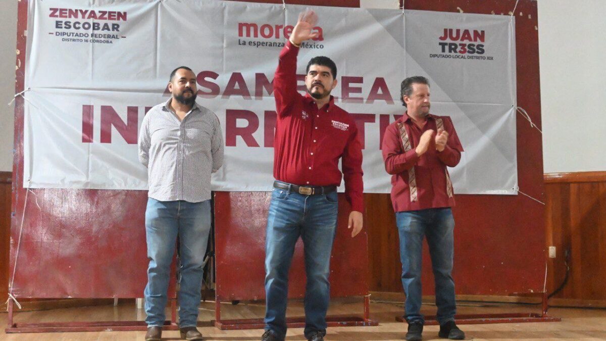Zenyazen Escobar, aliado de las mujeres con el gran proyecto de la Cuarta Transformación