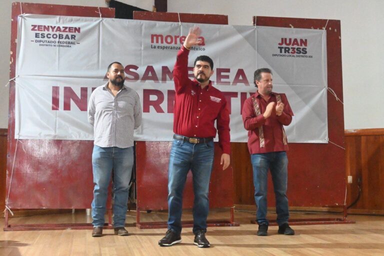Zenyazen Escobar, aliado de las mujeres con el gran proyecto de la Cuarta Transformación