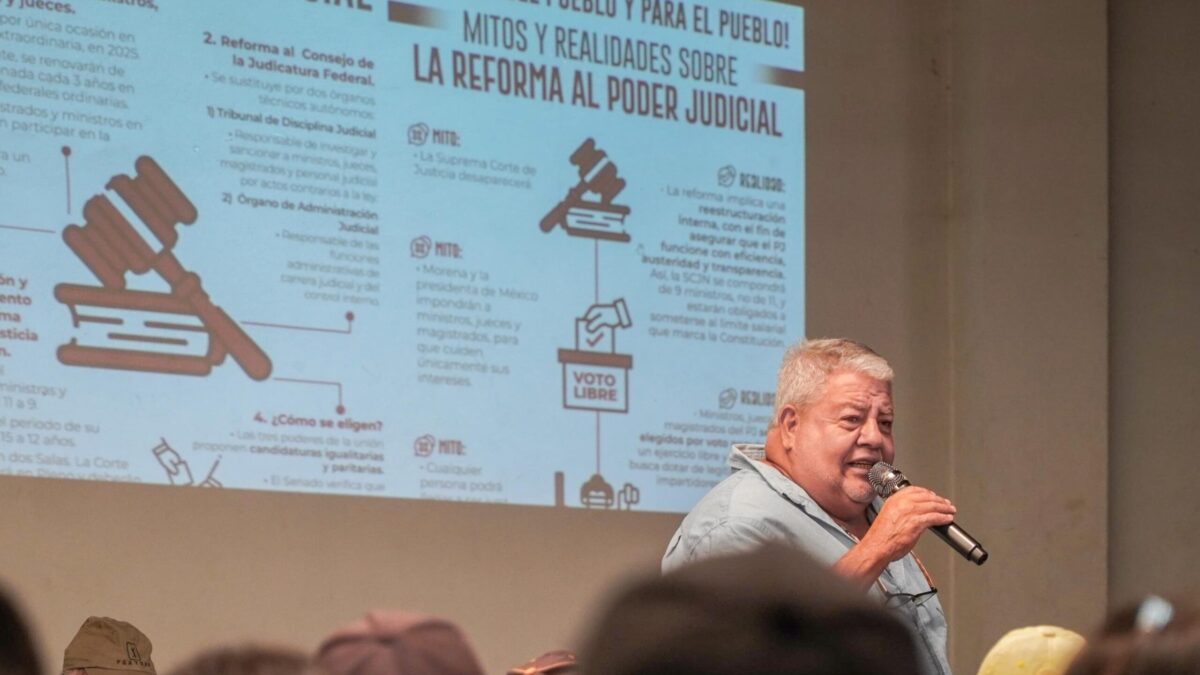 EN XALAPA EL 12 DE JULIO “DIÁLOGOS INFORMATIVOS SOBRE LA REFORMA AL PODER JUDICIAL”: MANUEL HUERTA.