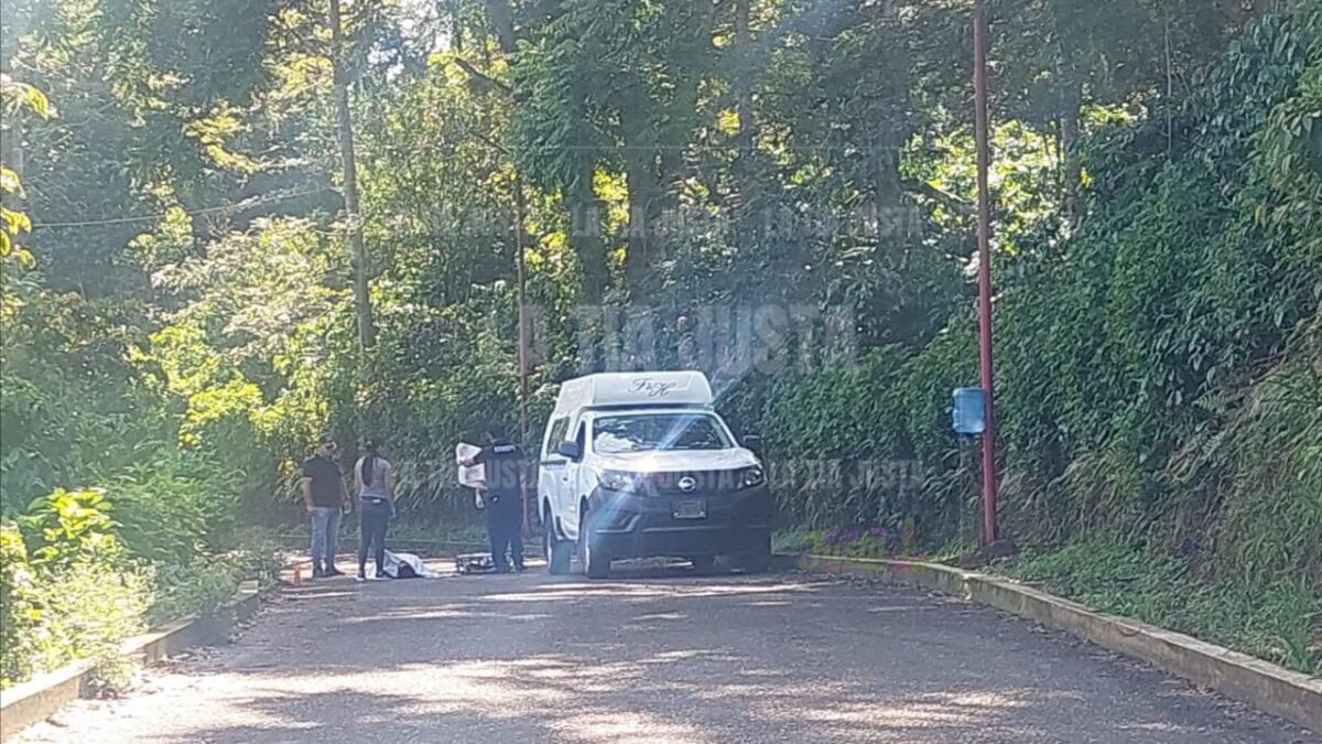 Joven muere arrollado en Tlamatoca, Huatusco