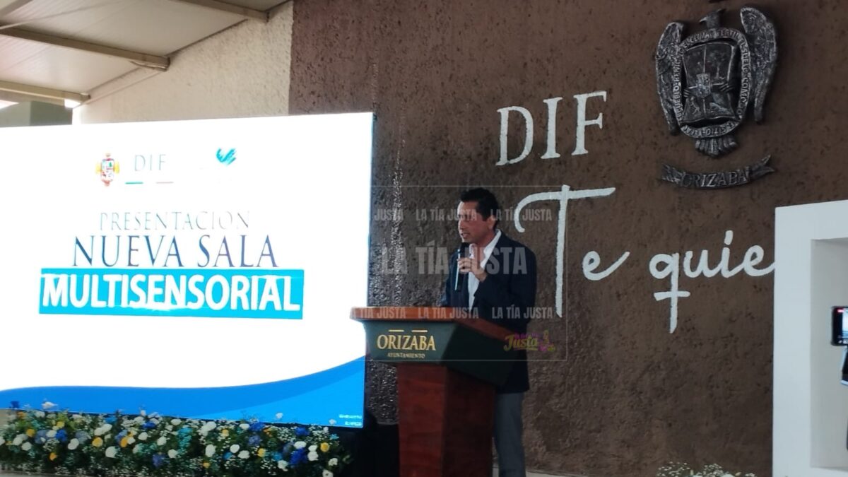Presentan nueva Sala Multisensorial de DIF Orizaba