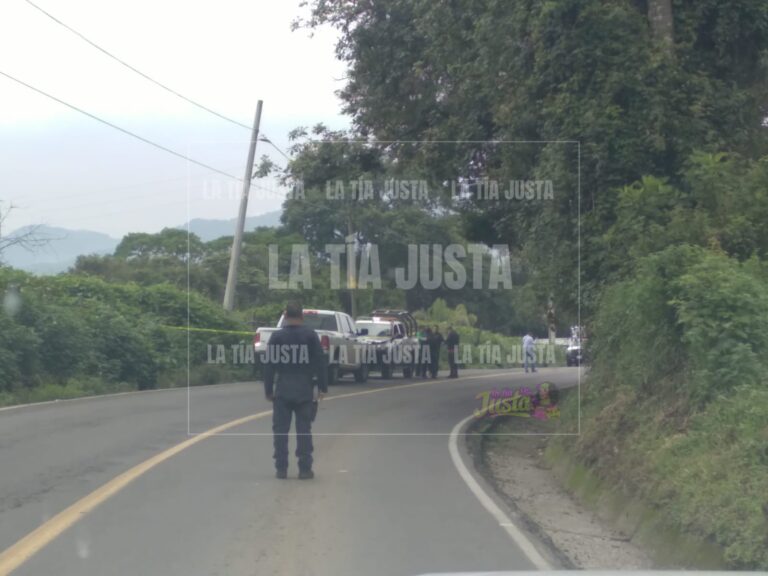 Identifican a mujer que fue ejecutad# y abandonada en la carretera Federal Coscomatepec- Huatusco