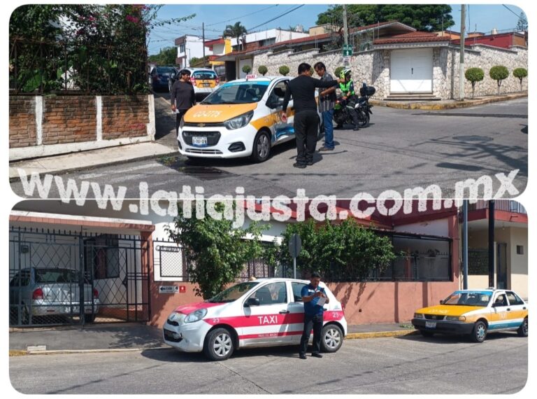 DESCONOCE VIALIDADES Y OCASIONA UN ACCIDENTE.