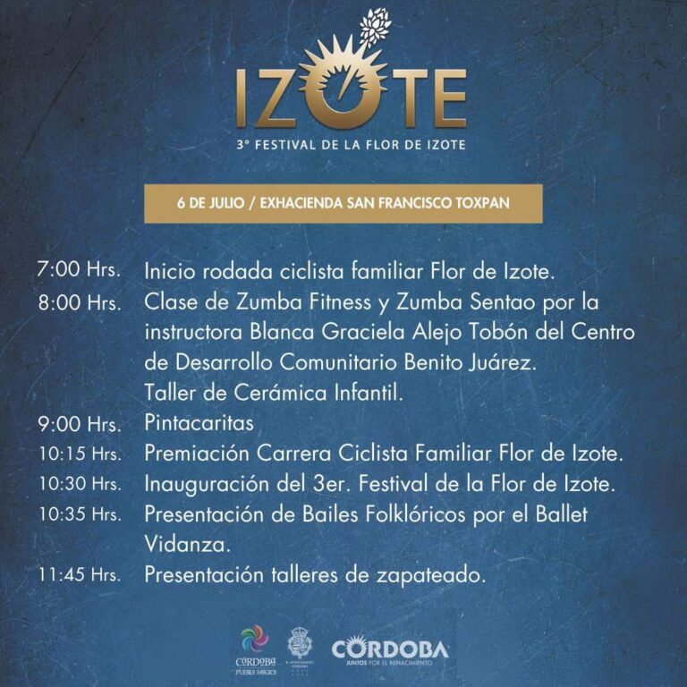 Tercer Festival de la Flor de Izote inicia este sábado 06 de julio