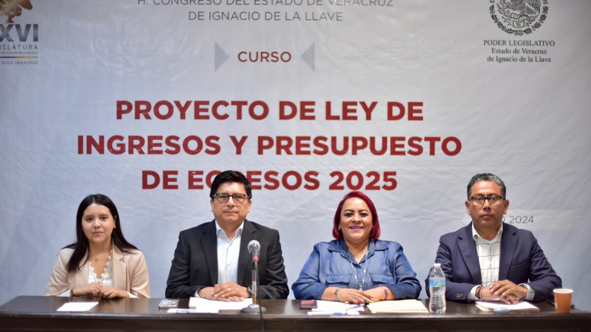 Imparte Congreso curso Proyecto de Ley de Ingresos y Presupuestos de Egresos 2025