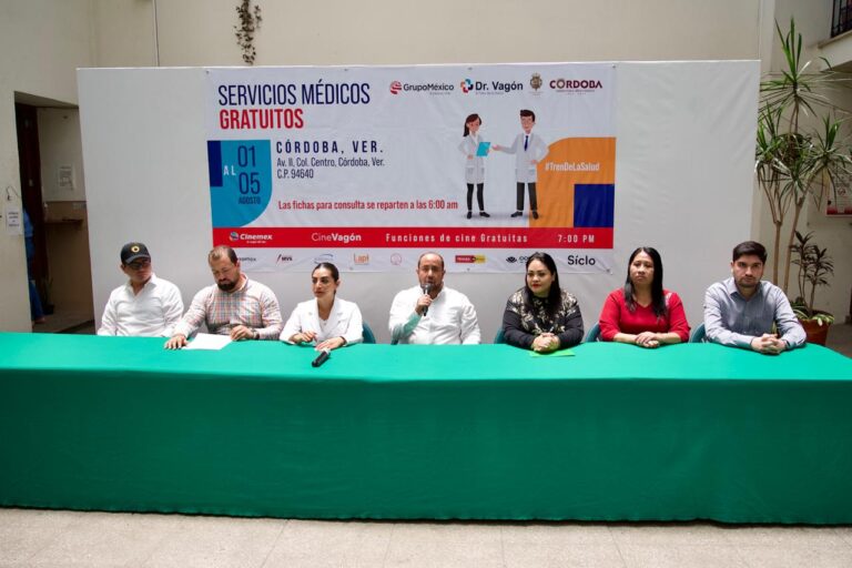 Inicia atención médica Dr. Vagón este 1 de agosto en Córdoba
