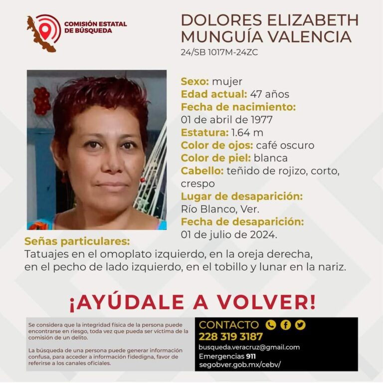 Reportan como desaparecidas a tres personas de la región centro del Estado