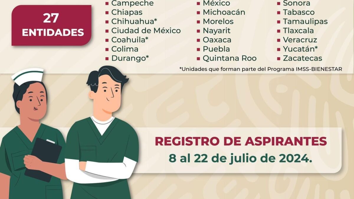 ENFERMERAS Y ENFERMEROS DE VERACRUZ TENDRÁN EMPLEO EN EL IMSS BIENESTAR EXHORTA ROCÍO NAHLE
