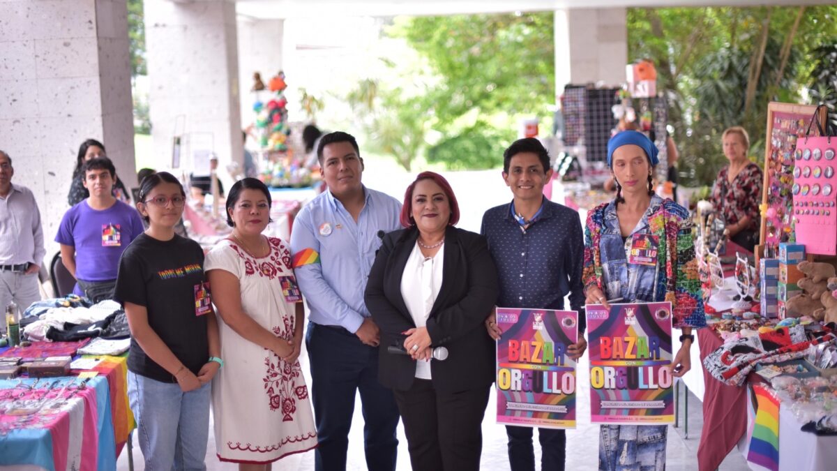 Presentan en el Congreso el bazar organizado por Orgullo Xalapa, A. C.