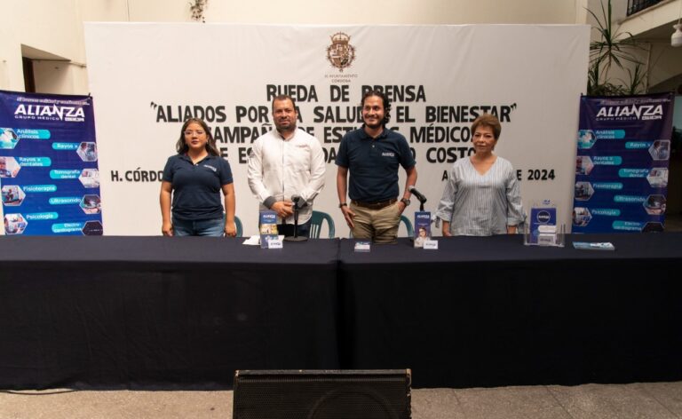 El ayuntamiento de Córdoba y grupo médico Alianza realizarán atención médica con altos descuentos para la ciudadanía cordobesa.