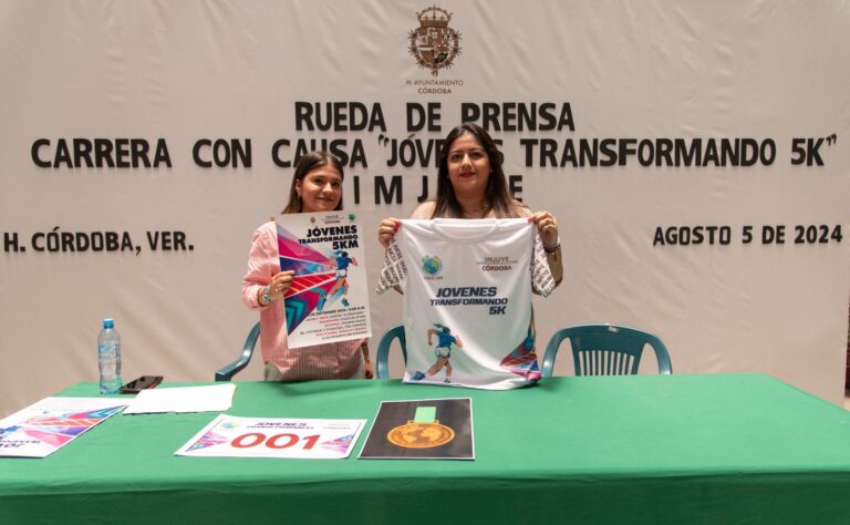 Invita IMJUVE de Córdoba a la carrera pedestre “Jóvenes Transformando 5K”