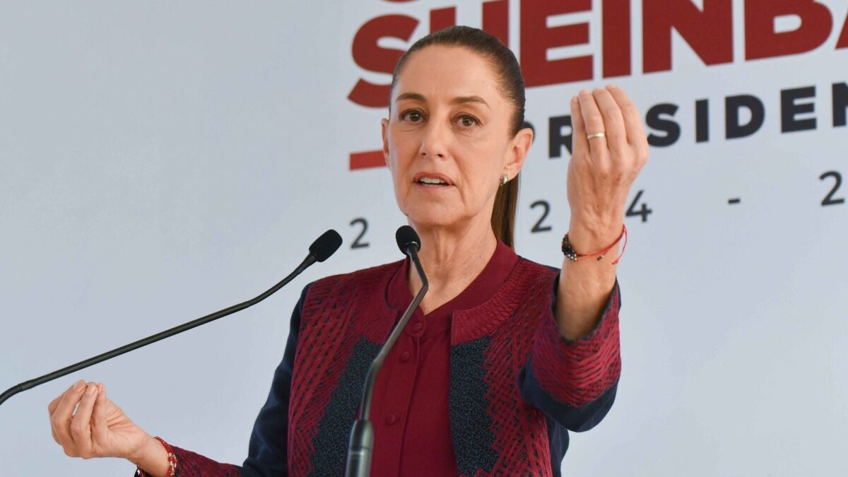 Sheinbaum promete 550 mil empleos con obras de infraestructura en 2025