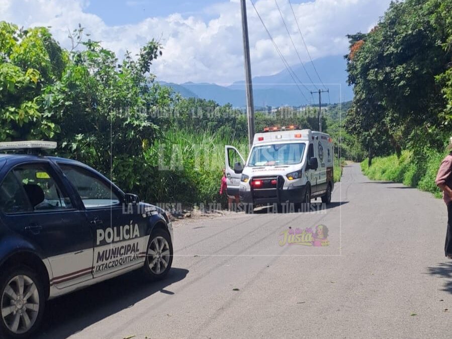 Derrapa motociclista en carretera a Valle Alegre