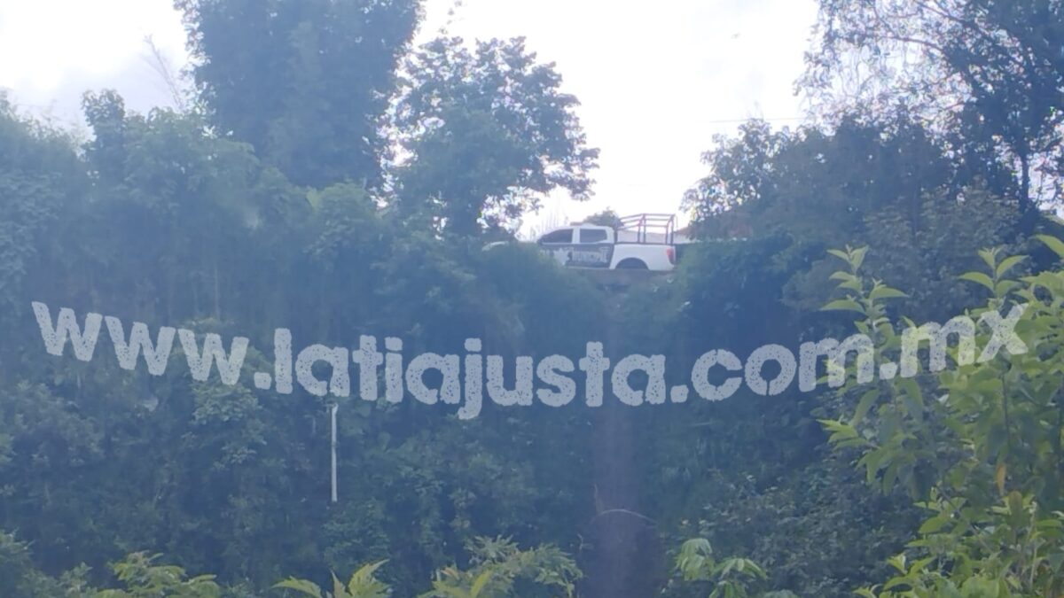MUERE HOMBRE AL CAER DE UN BARRANCO EN LA ZONA DE TEPOXTLÁN, MUNICIPIO DE MARIANO ESCOBEDO.