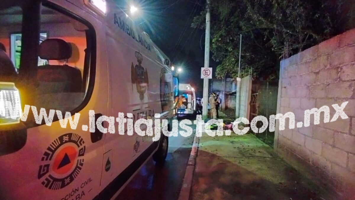 LOCALIZAN UN CUERPO SIN V1DA EN LA COMPUERTA DE LA COLONIA LA VIDRIERA, DE ORIZABA.